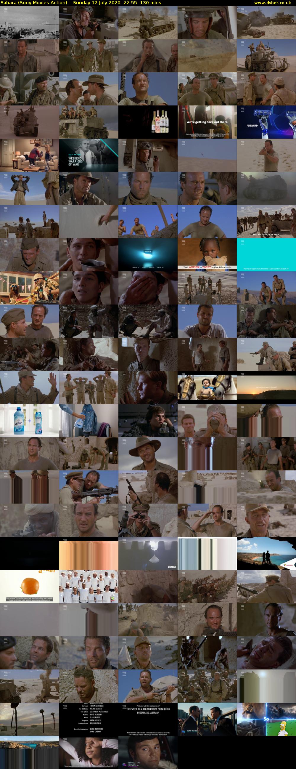 Sahara (Sony Movies Action) Sunday 12 July 2020 22:55 - 01:05