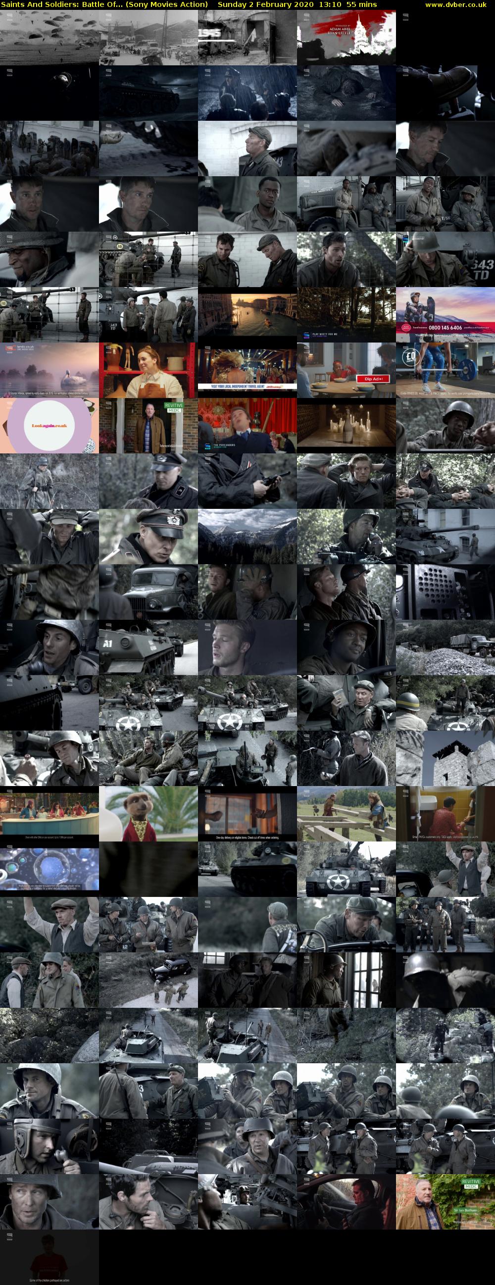 Saints And Soldiers: Battle Of... (Sony Movies Action) Sunday 2 February 2020 13:10 - 14:05