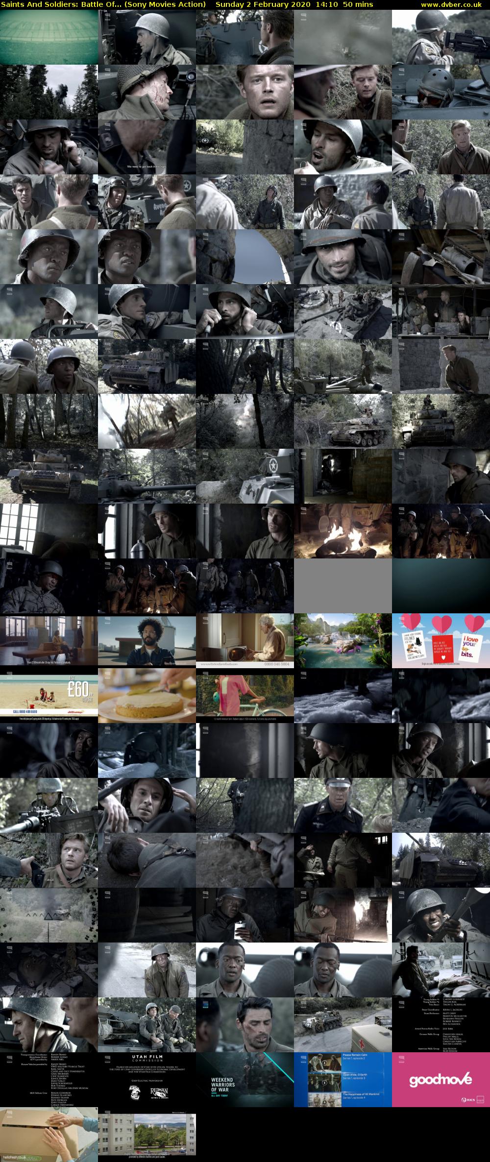 Saints And Soldiers: Battle Of... (Sony Movies Action) Sunday 2 February 2020 14:10 - 15:00
