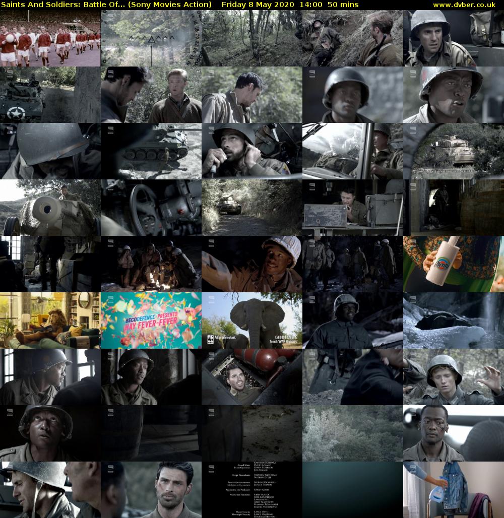 Saints And Soldiers: Battle Of... (Sony Movies Action) Friday 8 May 2020 14:00 - 14:50