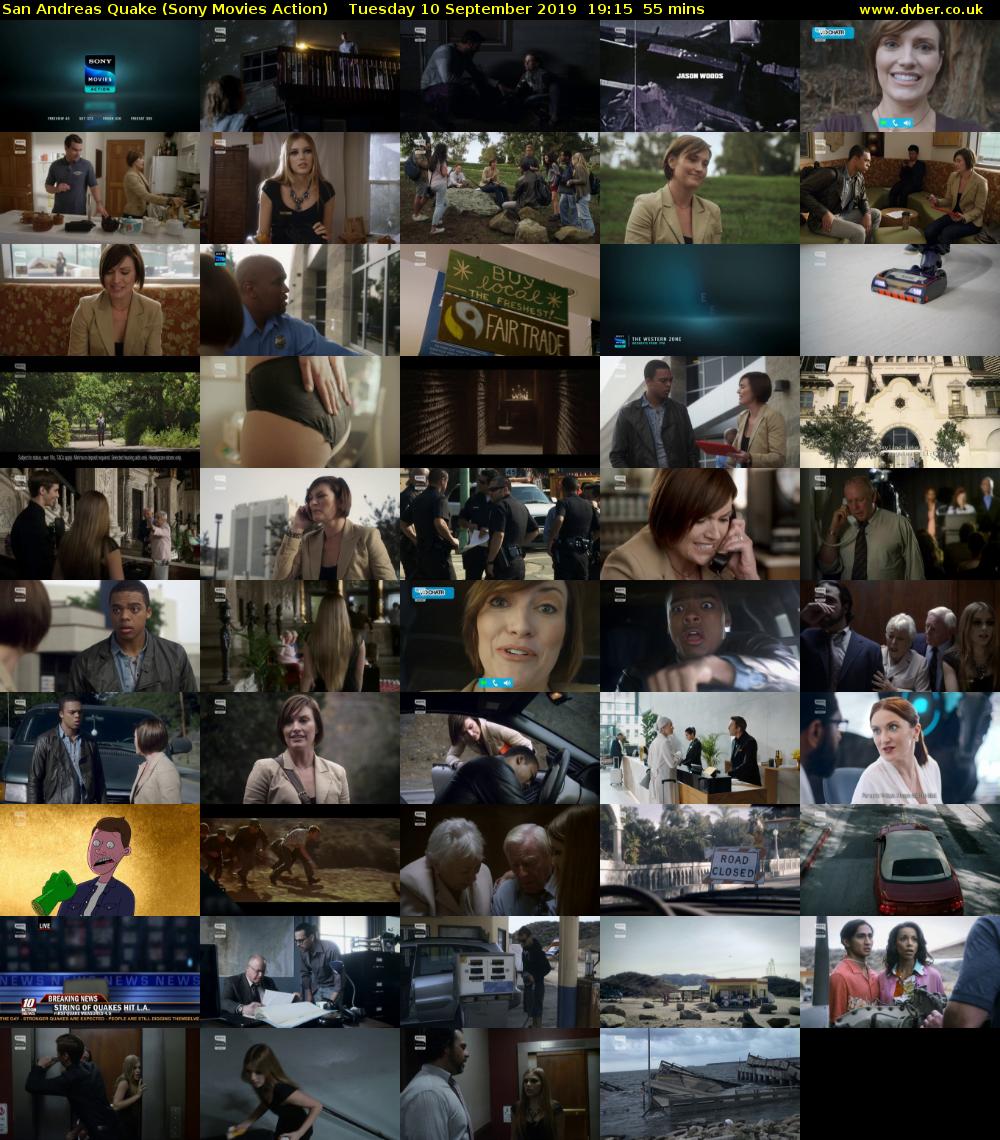 San Andreas Quake (Sony Movies Action) Tuesday 10 September 2019 19:15 - 20:10