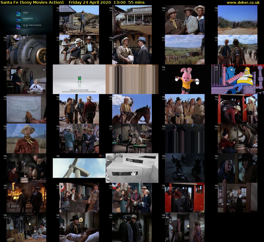 Santa Fe (Sony Movies Action) Friday 24 April 2020 13:00 - 13:55