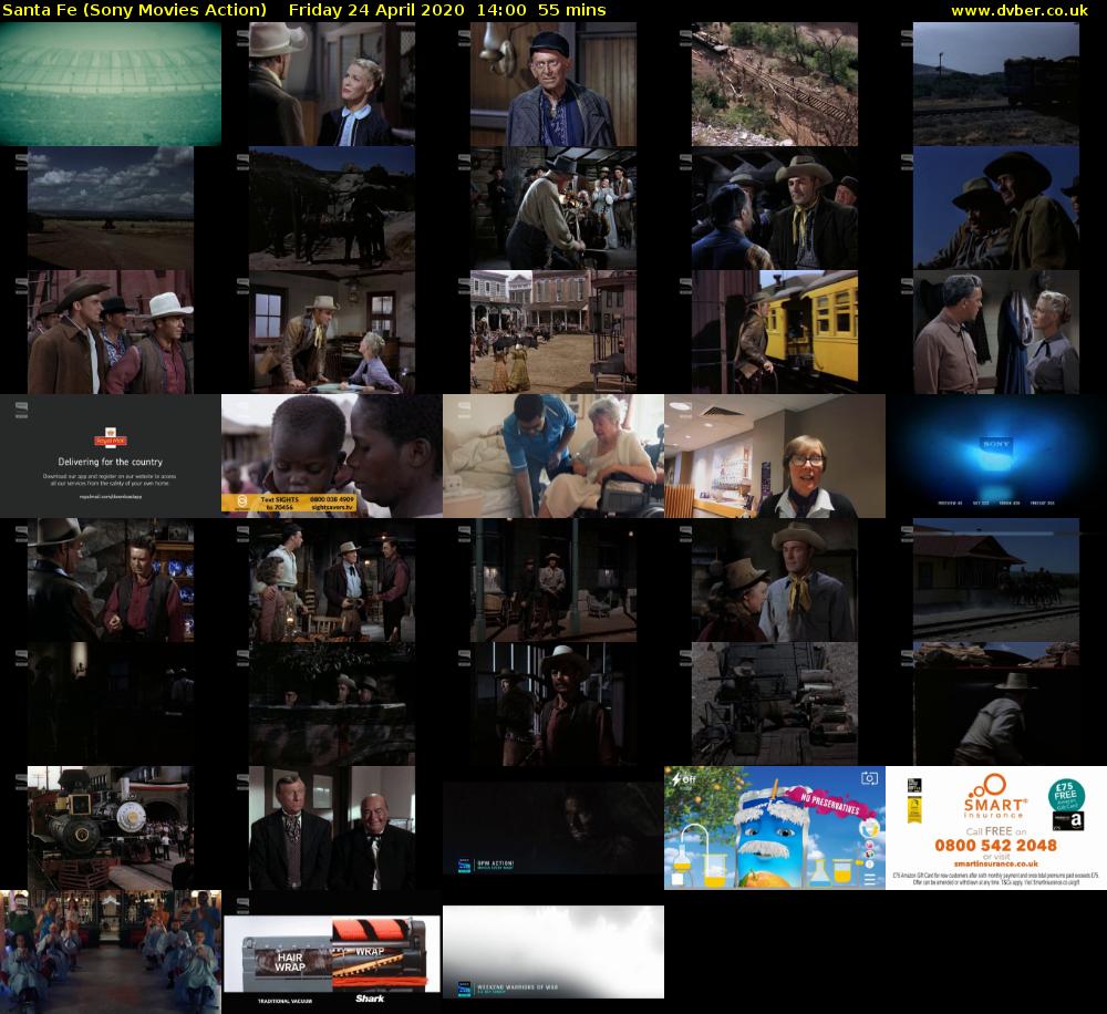 Santa Fe (Sony Movies Action) Friday 24 April 2020 14:00 - 14:55