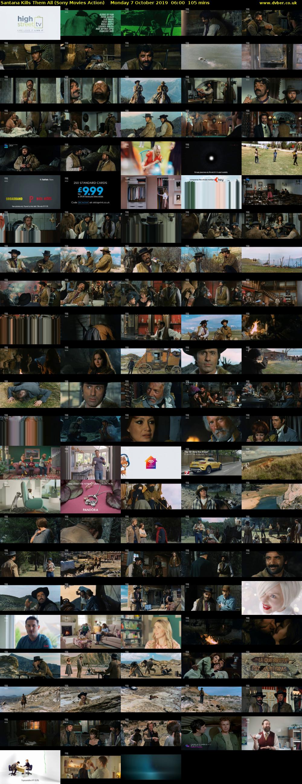 Santana Kills Them All (Sony Movies Action) Monday 7 October 2019 06:00 - 07:45