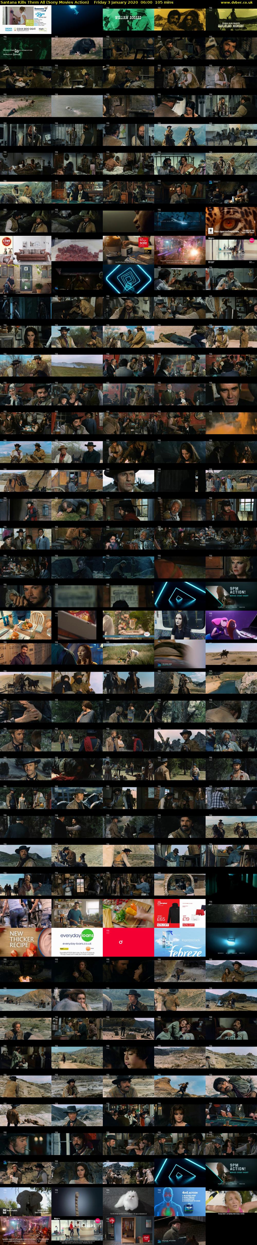Santana Kills Them All (Sony Movies Action) Friday 3 January 2020 06:00 - 07:45