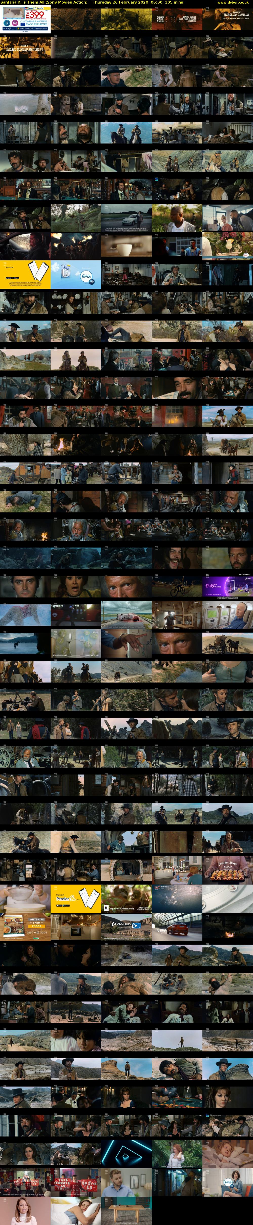 Santana Kills Them All (Sony Movies Action) Thursday 20 February 2020 06:00 - 07:45