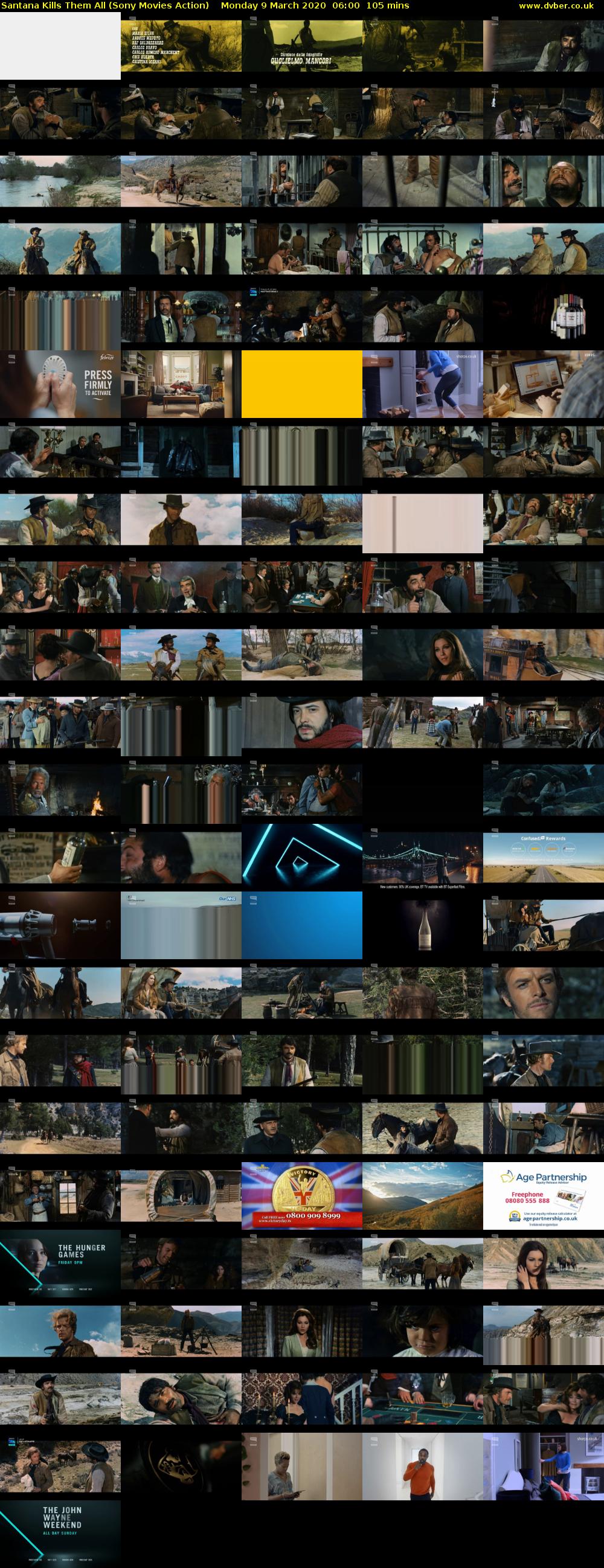 Santana Kills Them All (Sony Movies Action) Monday 9 March 2020 06:00 - 07:45
