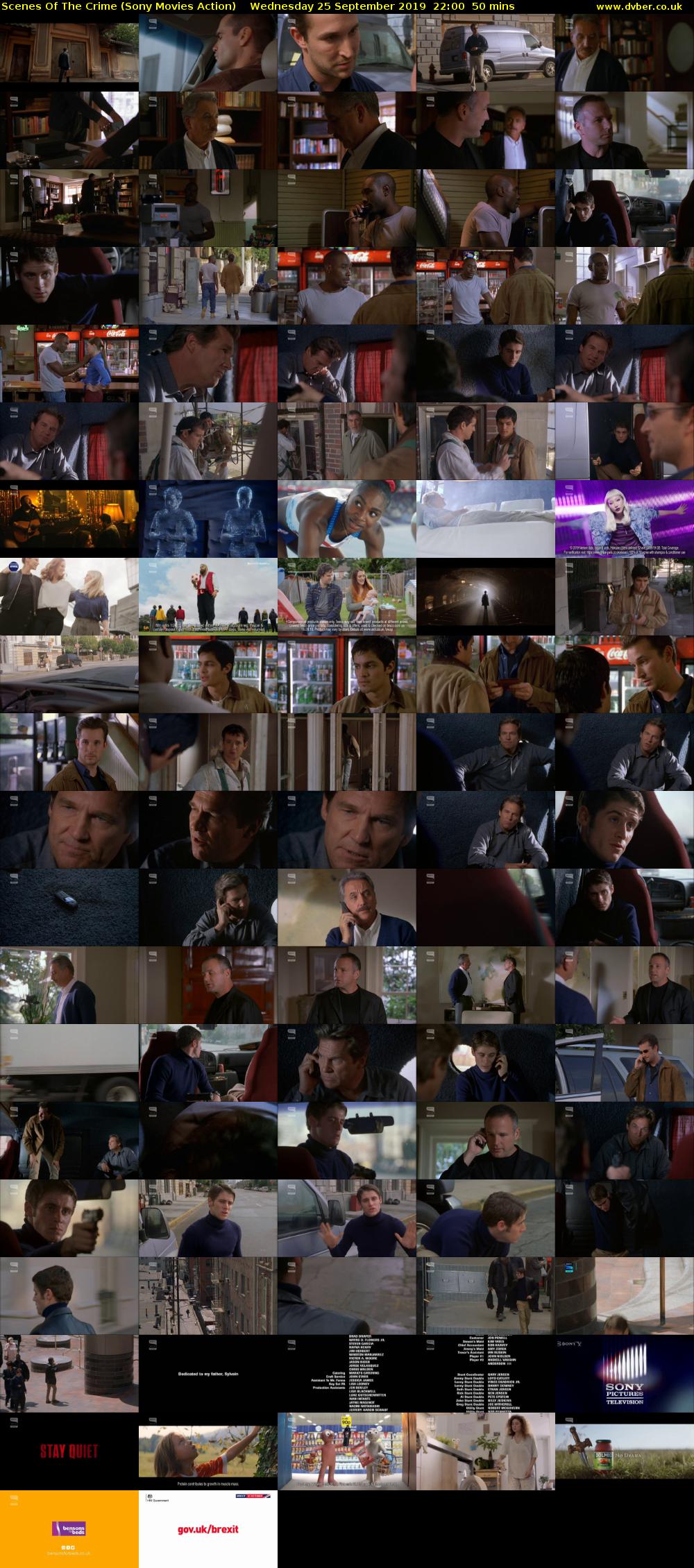 Scenes Of The Crime (Sony Movies Action) Wednesday 25 September 2019 22:00 - 22:50