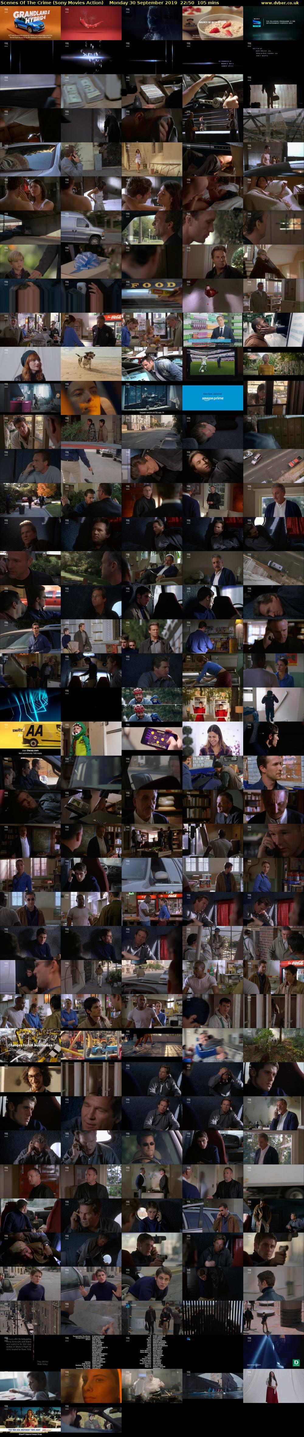 Scenes Of The Crime (Sony Movies Action) Monday 30 September 2019 22:50 - 00:35
