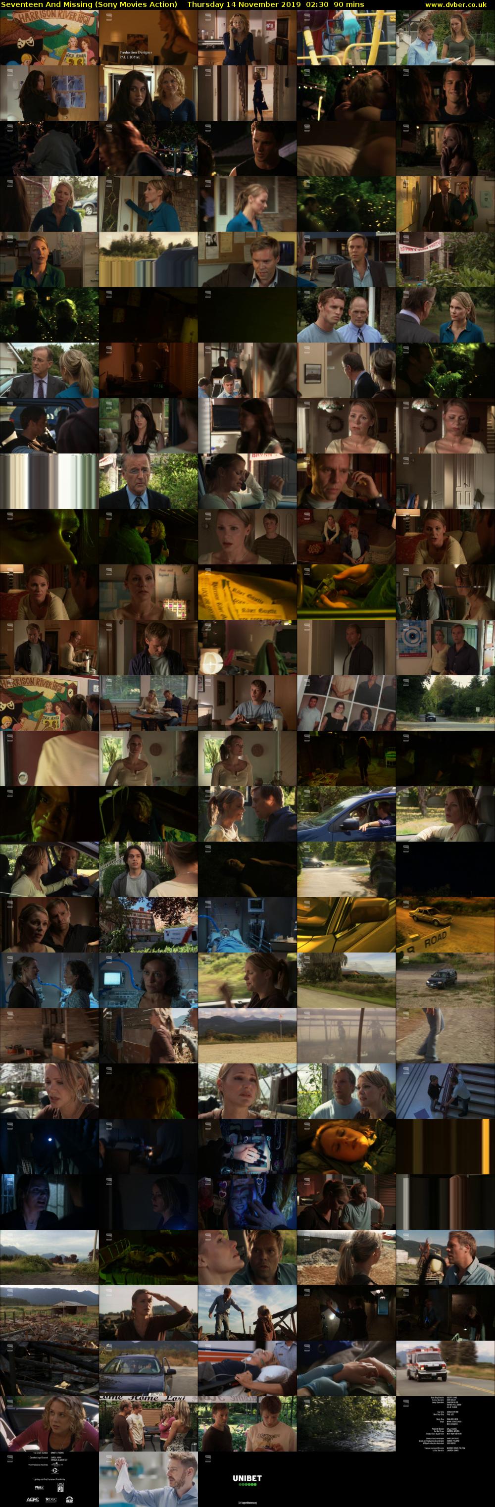 Seventeen And Missing (Sony Movies Action) Thursday 14 November 2019 02:30 - 04:00