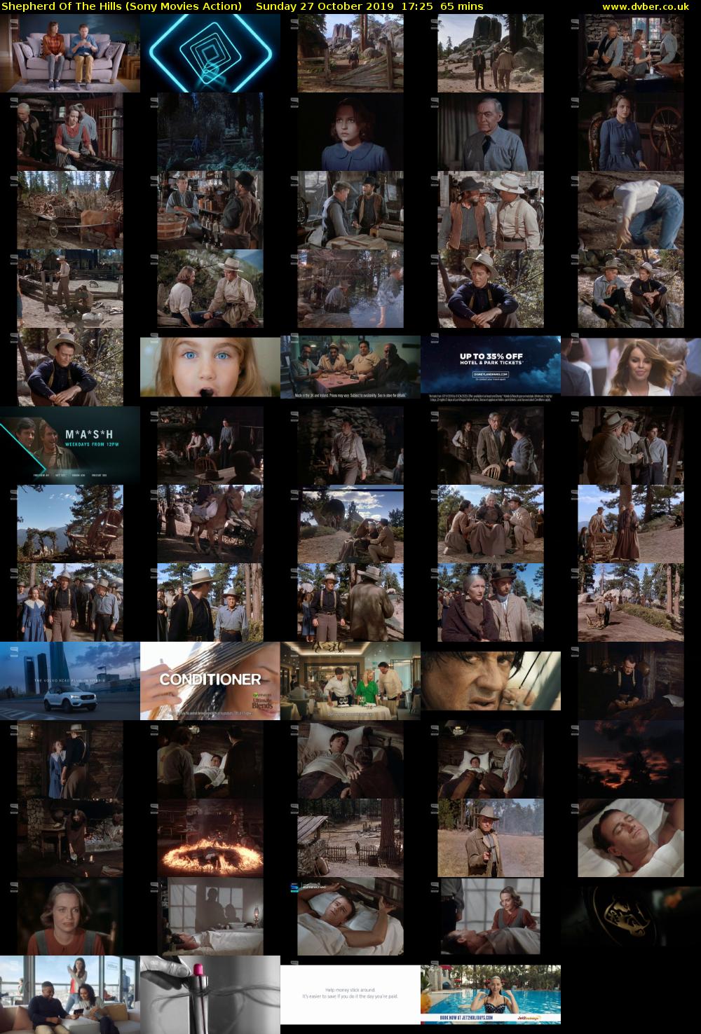 Shepherd Of The Hills (Sony Movies Action) Sunday 27 October 2019 17:25 - 18:30