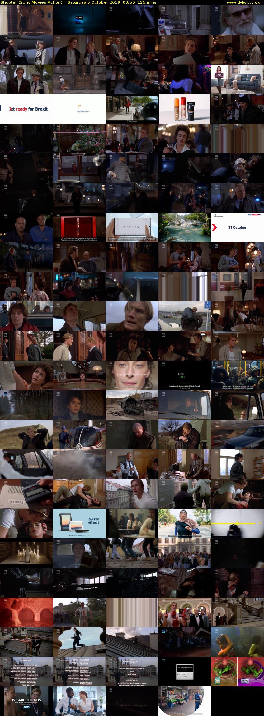 Shooter (Sony Movies Action) Saturday 5 October 2019 00:50 - 02:55