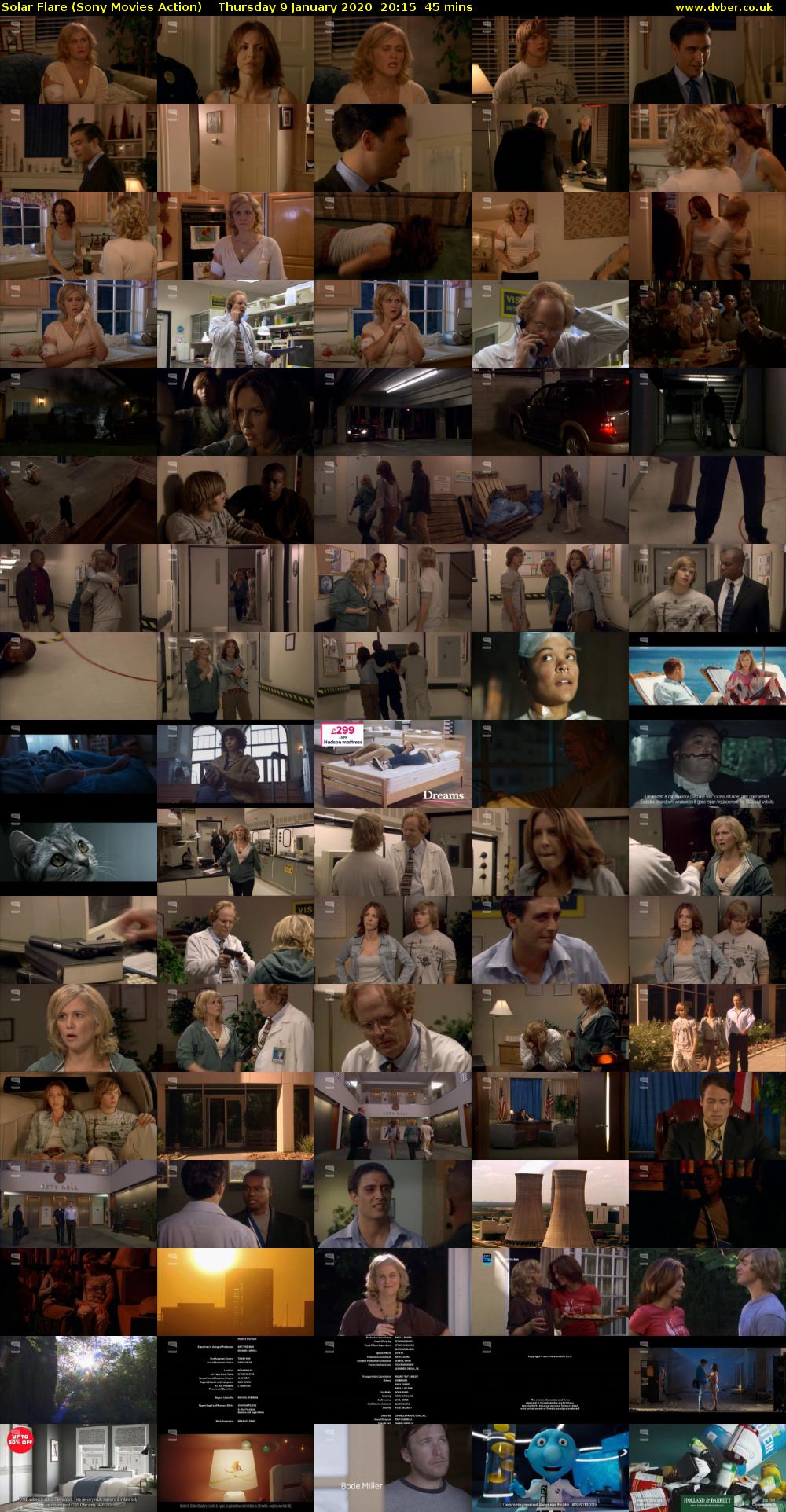 Solar Flare (Sony Movies Action) Thursday 9 January 2020 20:15 - 21:00