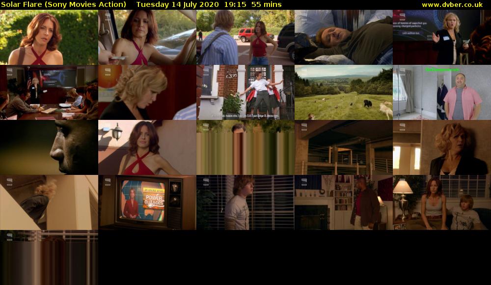 Solar Flare (Sony Movies Action) Tuesday 14 July 2020 19:15 - 20:10
