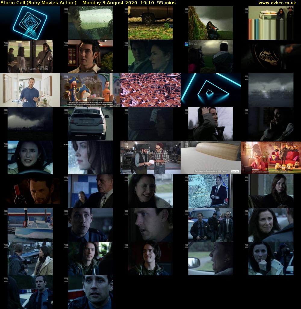 Storm Cell (Sony Movies Action) Monday 3 August 2020 19:10 - 20:05