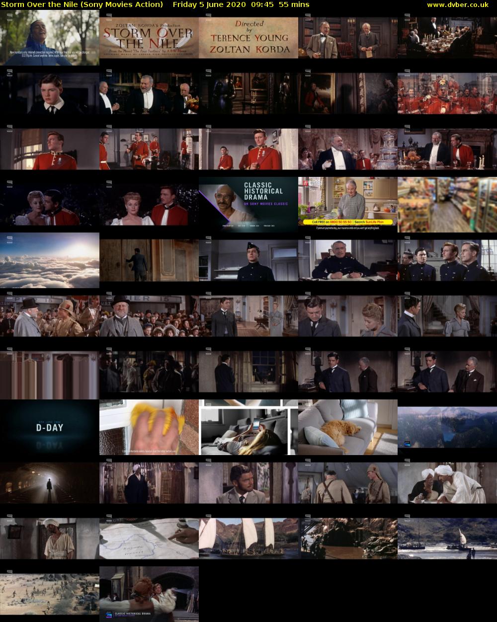 Storm Over the Nile (Sony Movies Action) Friday 5 June 2020 09:45 - 10:40