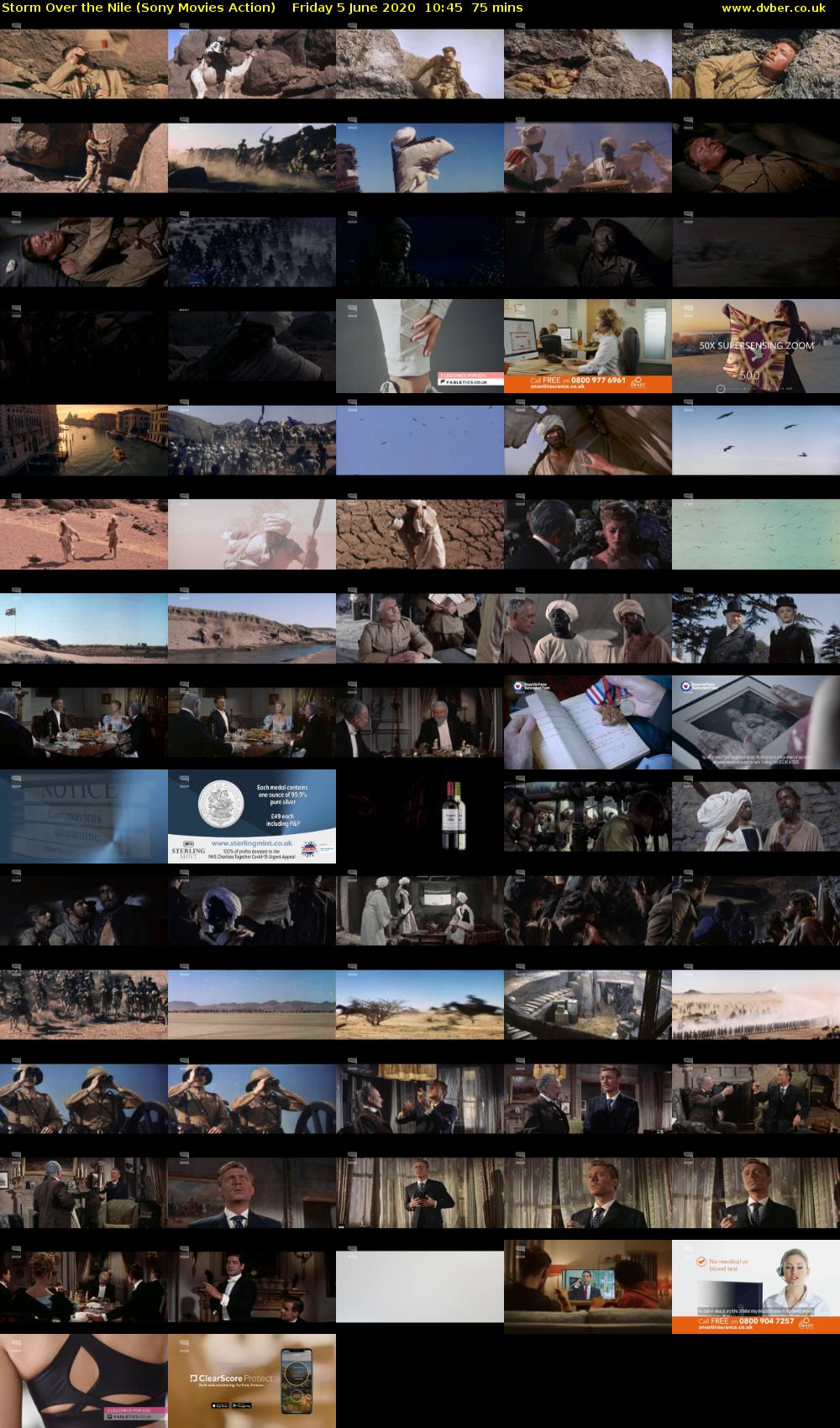 Storm Over the Nile (Sony Movies Action) Friday 5 June 2020 10:45 - 12:00