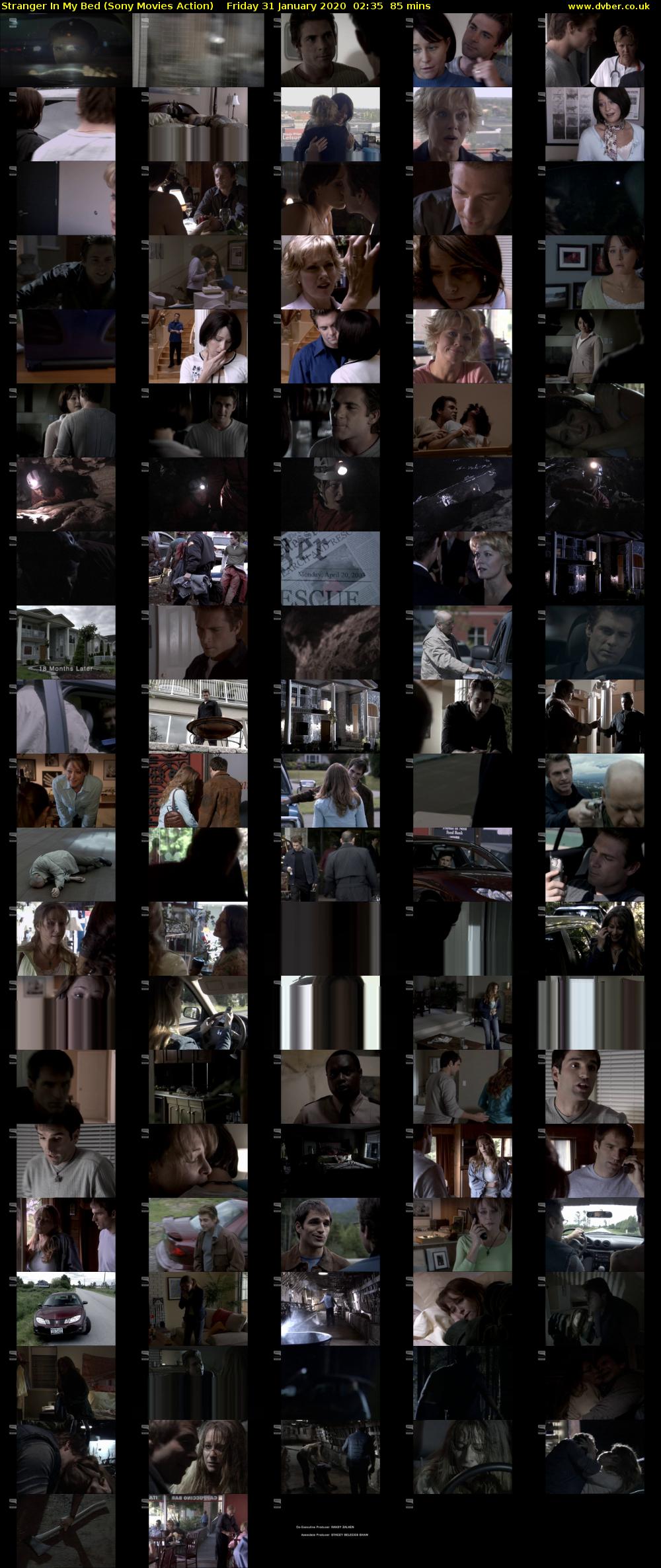 Stranger In My Bed (Sony Movies Action) Friday 31 January 2020 02:35 - 04:00