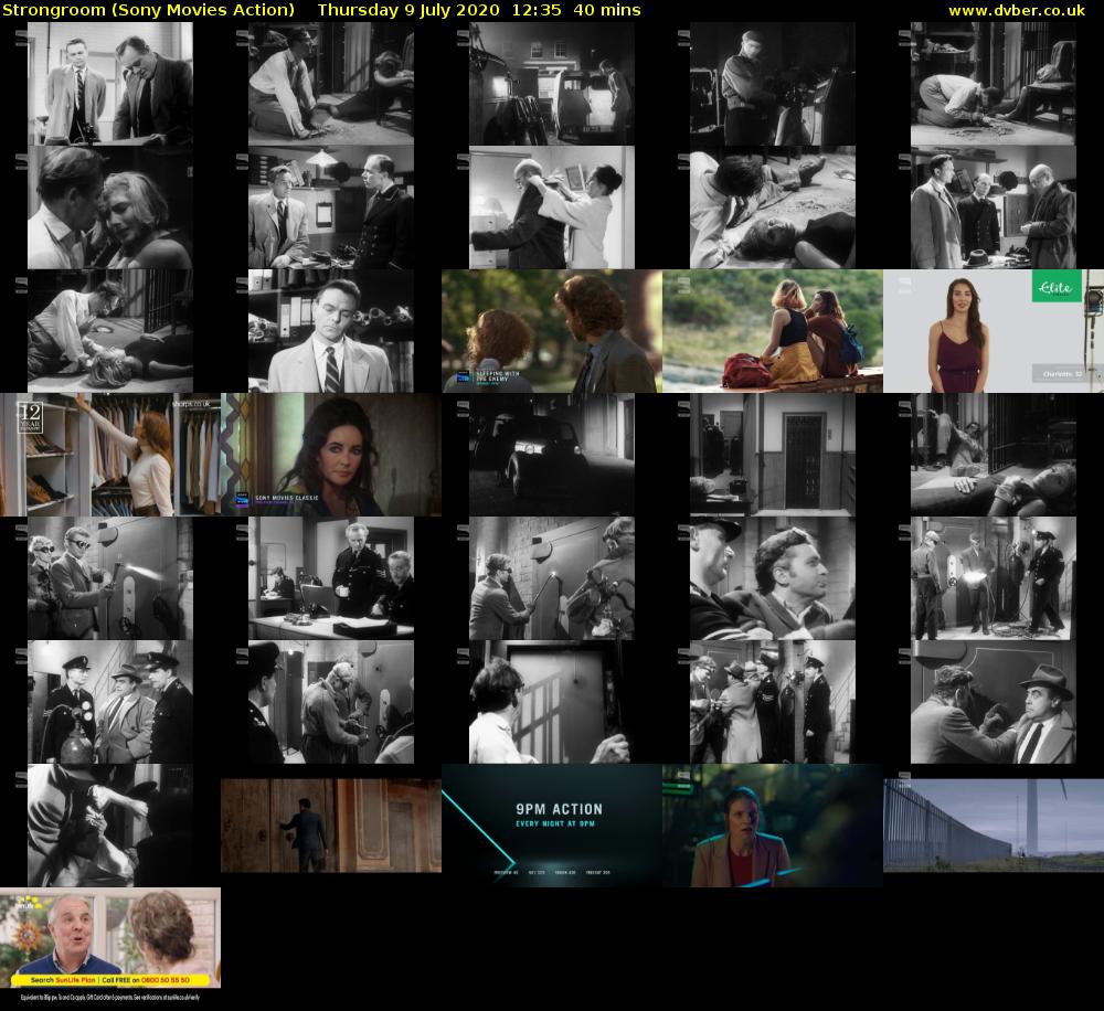 Strongroom (Sony Movies Action) Thursday 9 July 2020 12:35 - 13:15