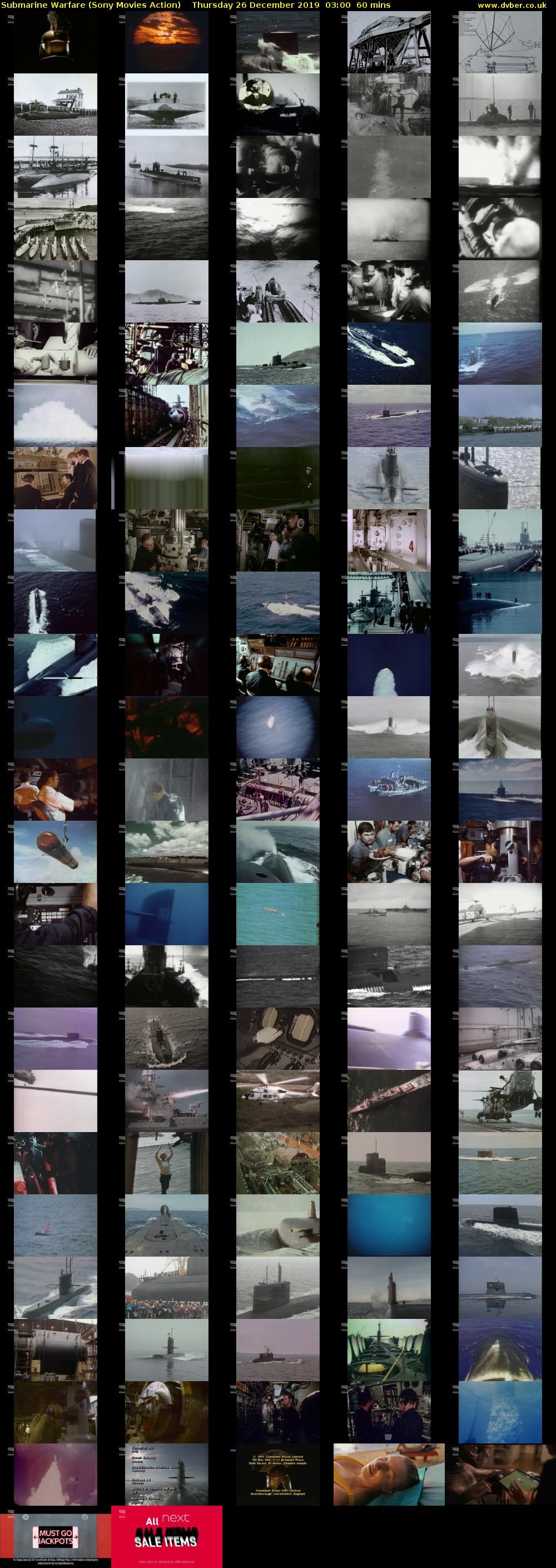 Submarine Warfare (Sony Movies Action) Thursday 26 December 2019 03:00 - 04:00