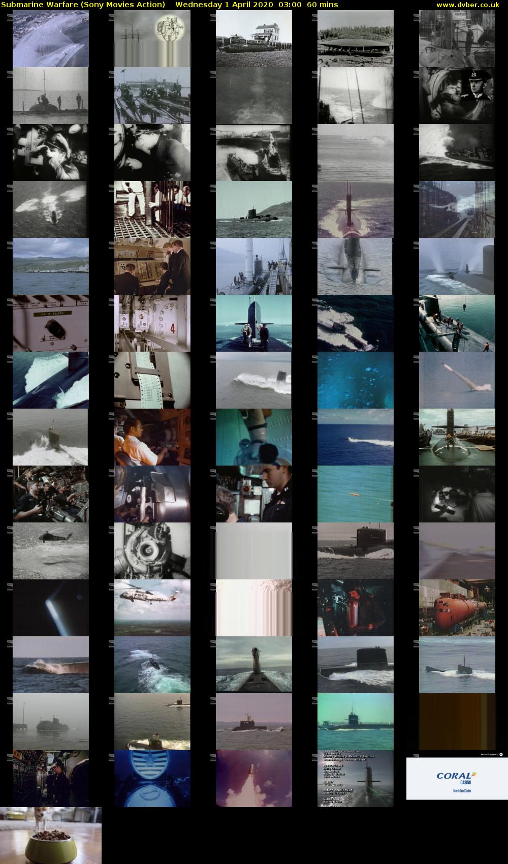 Submarine Warfare (Sony Movies Action) Wednesday 1 April 2020 03:00 - 04:00