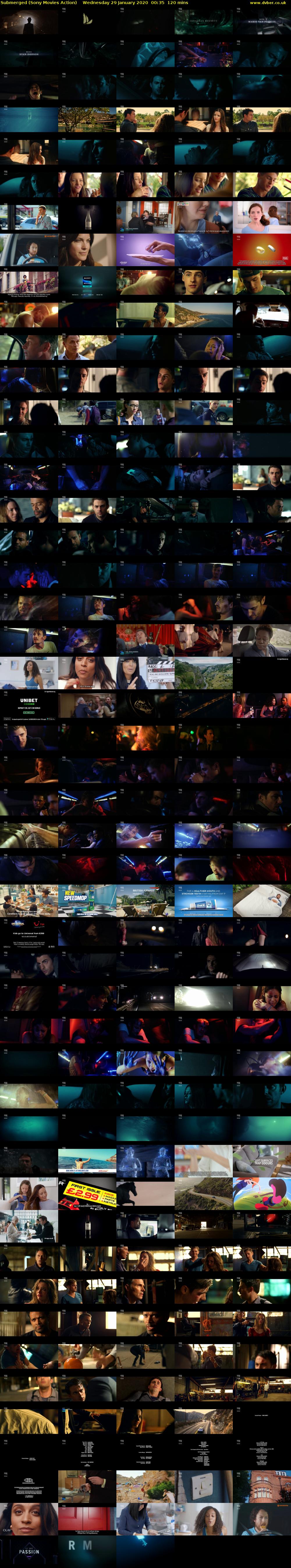 Submerged (Sony Movies Action) Wednesday 29 January 2020 00:35 - 02:35