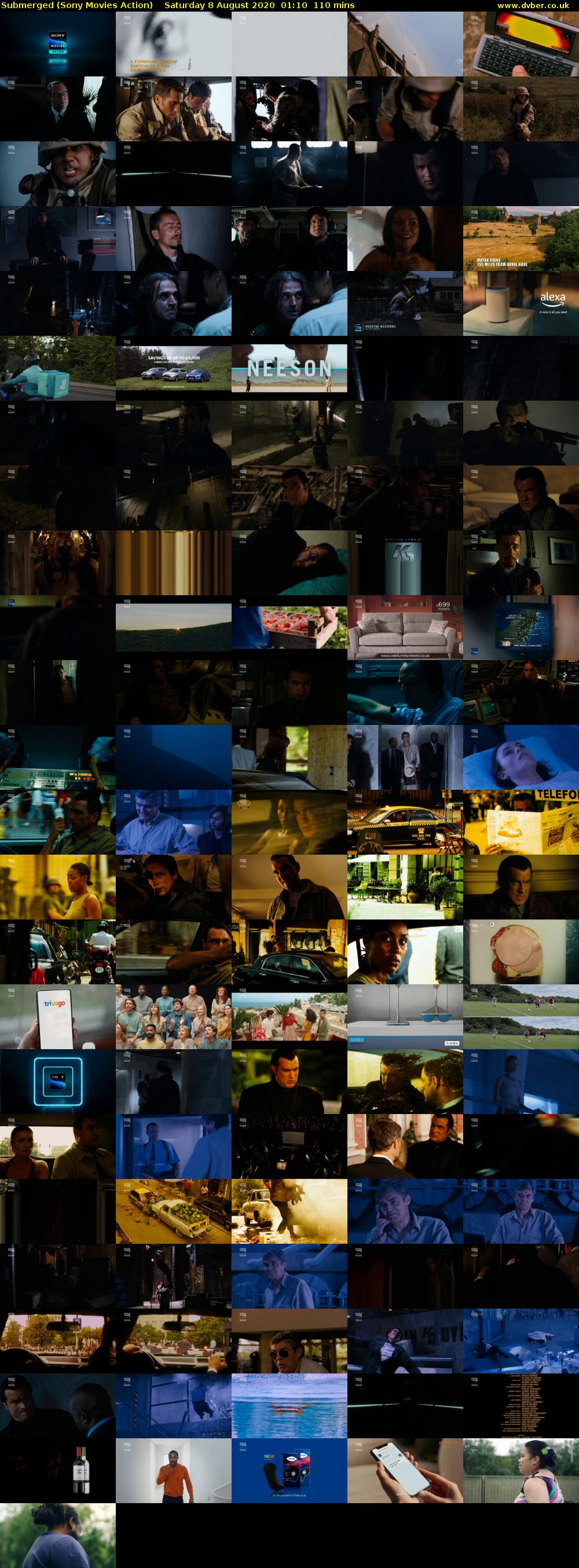 Submerged (Sony Movies Action) Saturday 8 August 2020 01:10 - 03:00