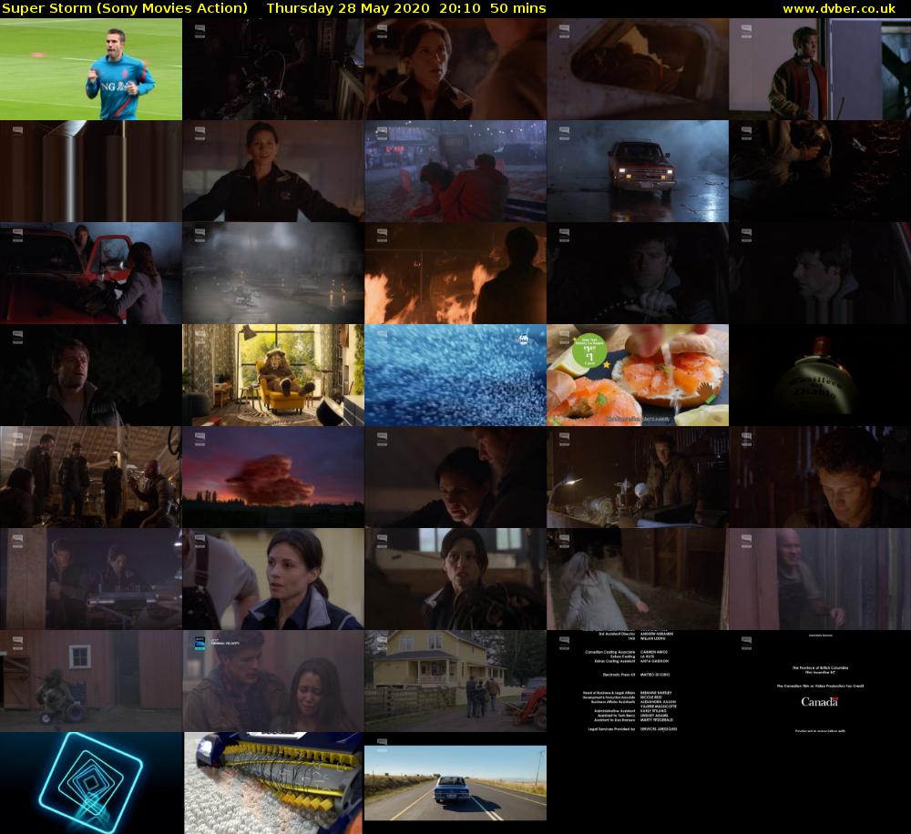 Super Storm (Sony Movies Action) Thursday 28 May 2020 20:10 - 21:00