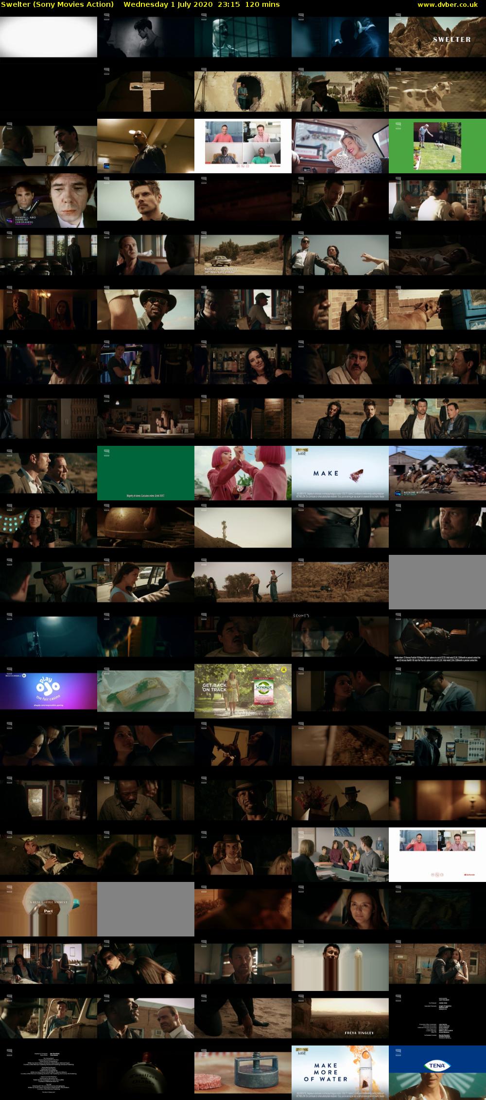 Swelter (Sony Movies Action) Wednesday 1 July 2020 23:15 - 01:15