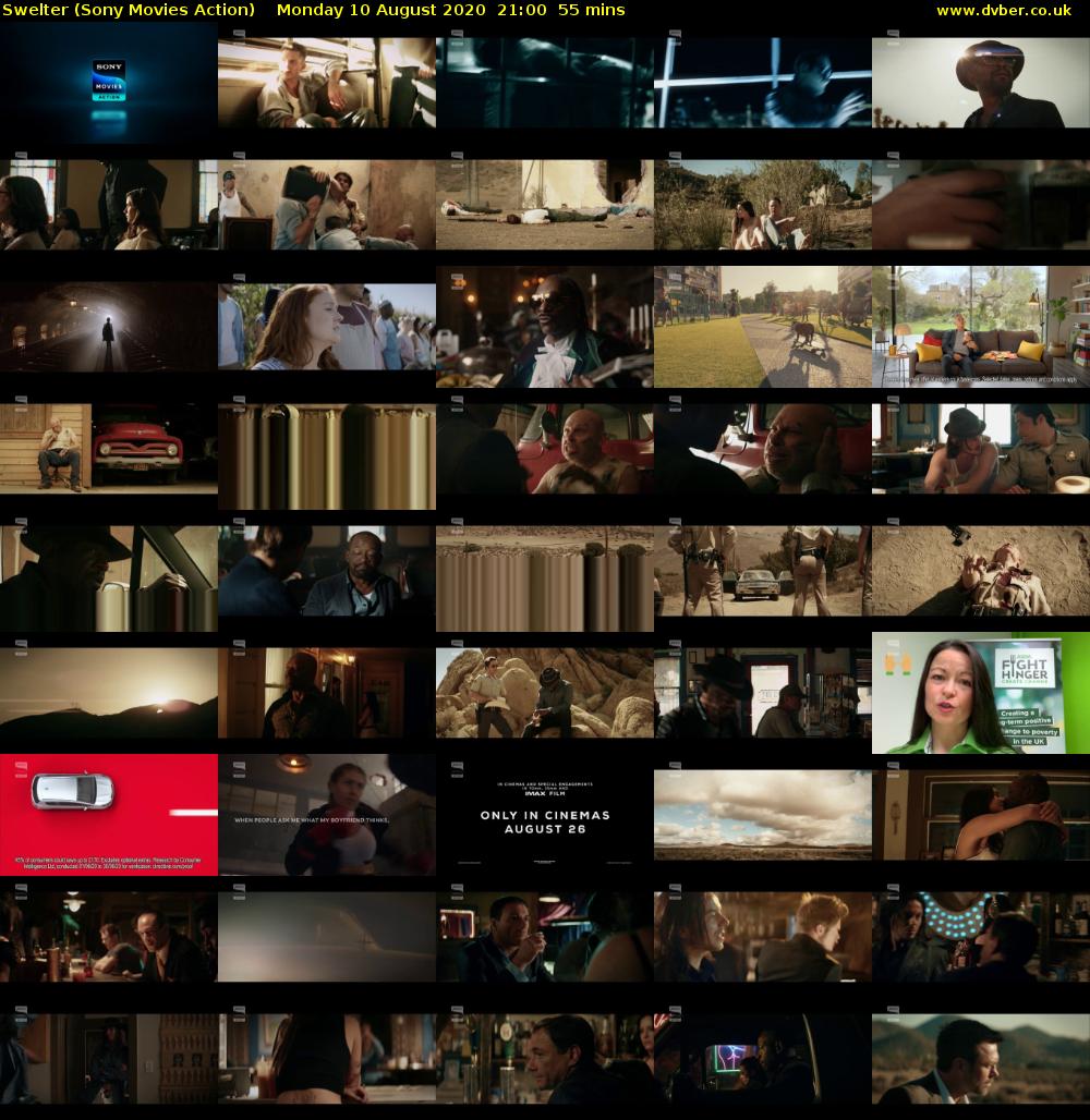 Swelter (Sony Movies Action) Monday 10 August 2020 21:00 - 21:55