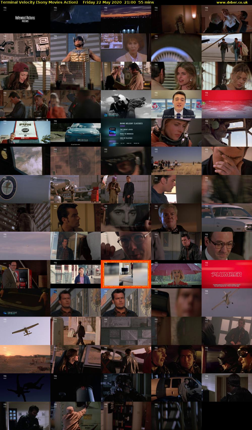 Terminal Velocity (Sony Movies Action) Friday 22 May 2020 21:00 - 21:55