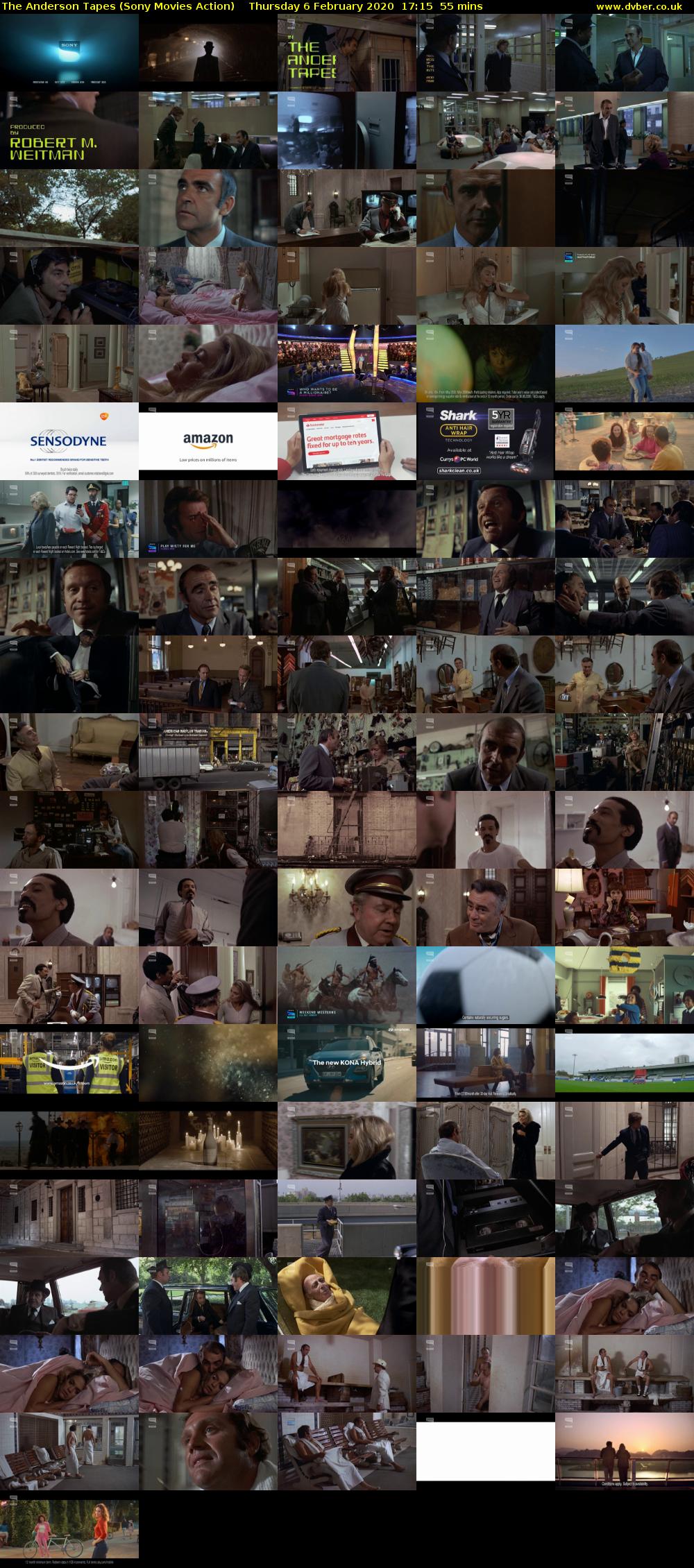 The Anderson Tapes (Sony Movies Action) Thursday 6 February 2020 17:15 - 18:10