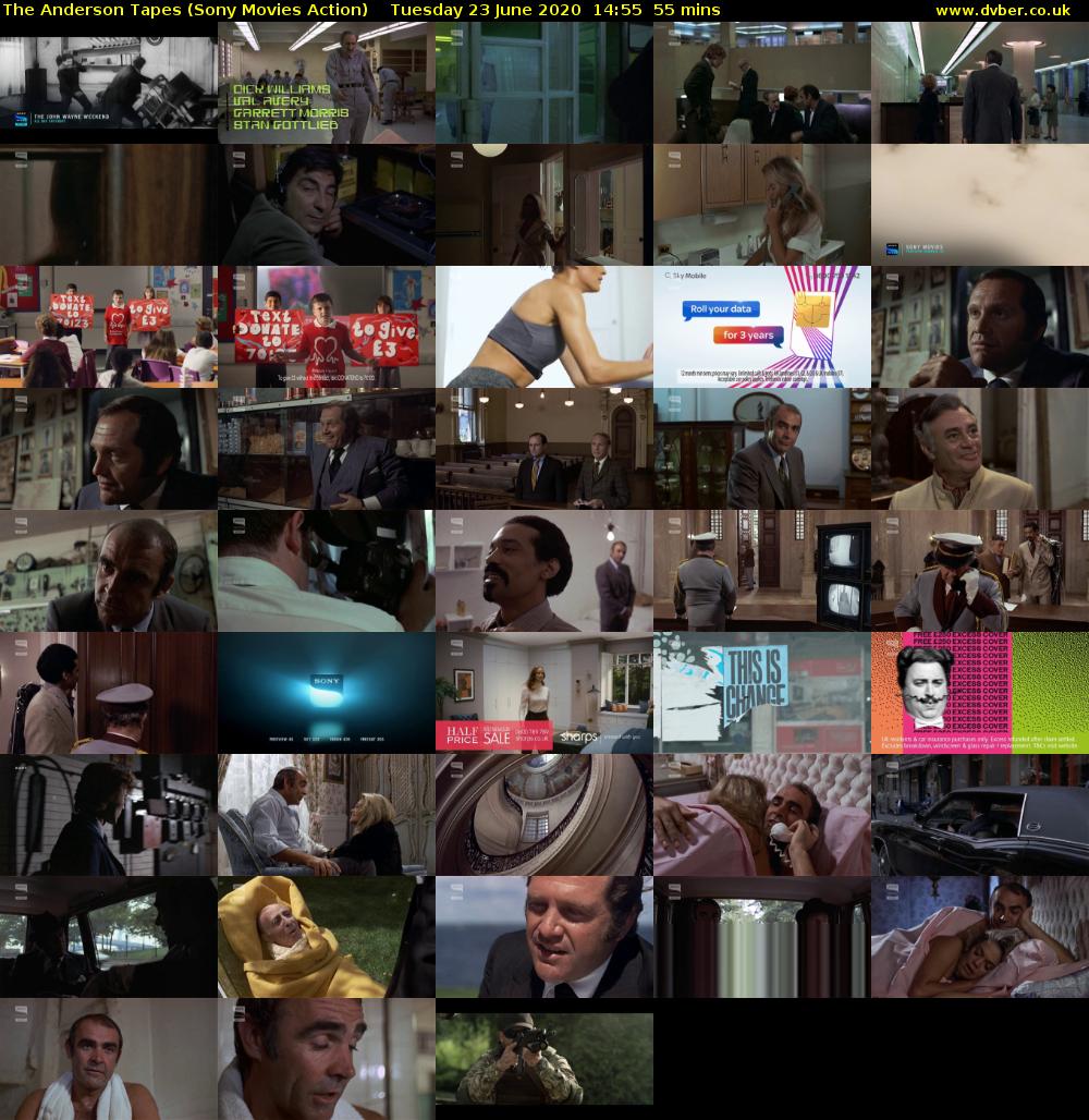 The Anderson Tapes (Sony Movies Action) Tuesday 23 June 2020 14:55 - 15:50