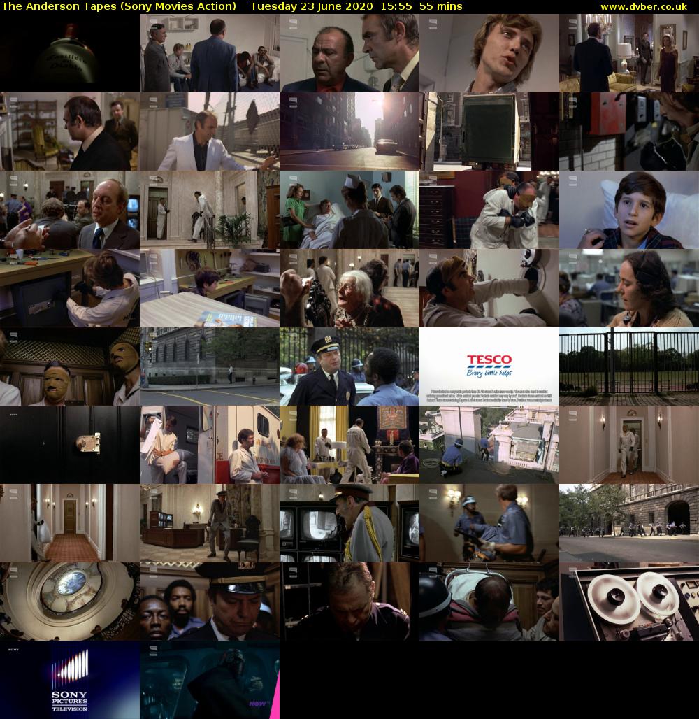The Anderson Tapes (Sony Movies Action) Tuesday 23 June 2020 15:55 - 16:50