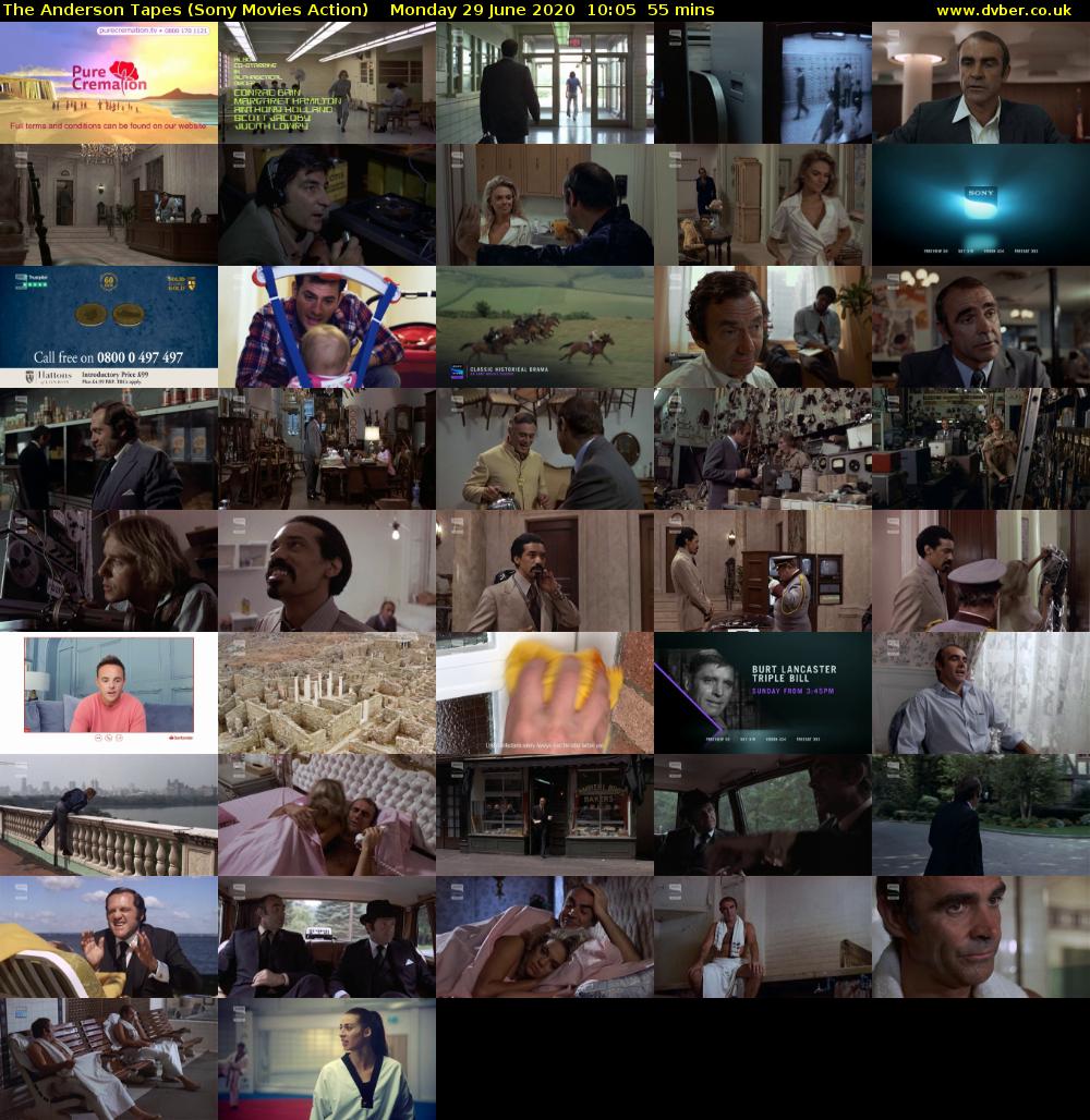 The Anderson Tapes (Sony Movies Action) Monday 29 June 2020 10:05 - 11:00