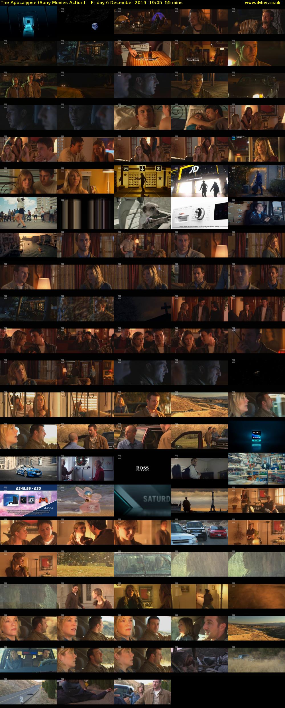The Apocalypse (Sony Movies Action) Friday 6 December 2019 19:05 - 20:00