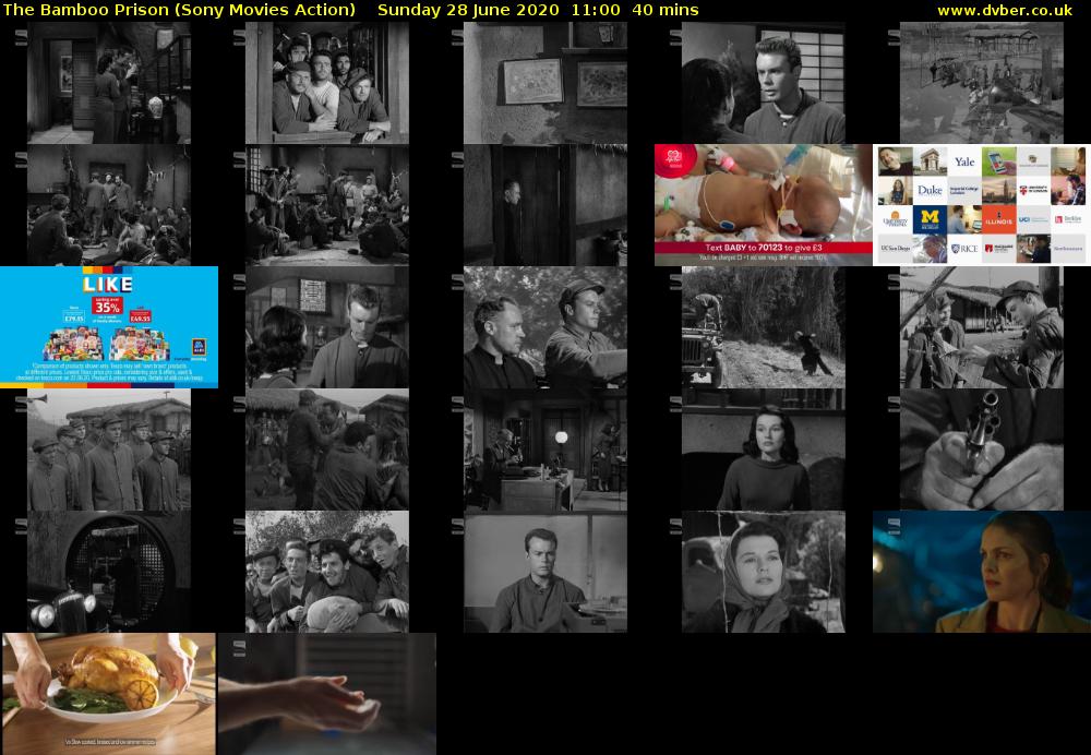 The Bamboo Prison (Sony Movies Action) Sunday 28 June 2020 11:00 - 11:40