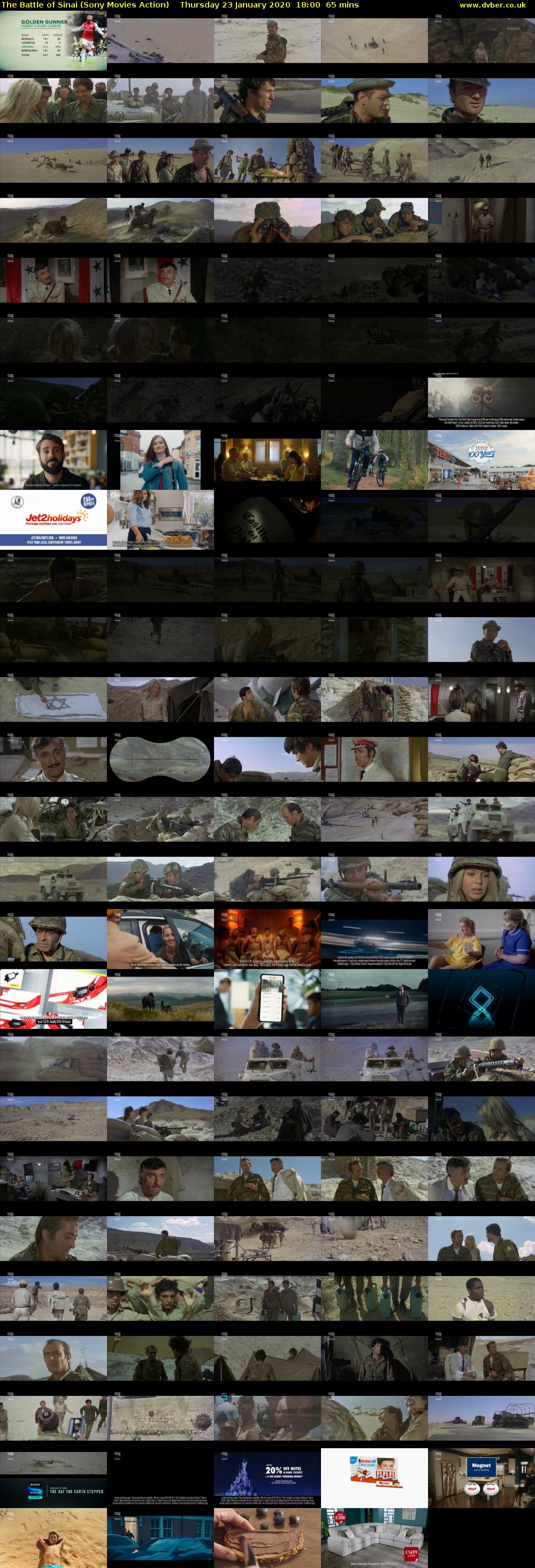 The Battle of Sinai (Sony Movies Action) Thursday 23 January 2020 18:00 - 19:05