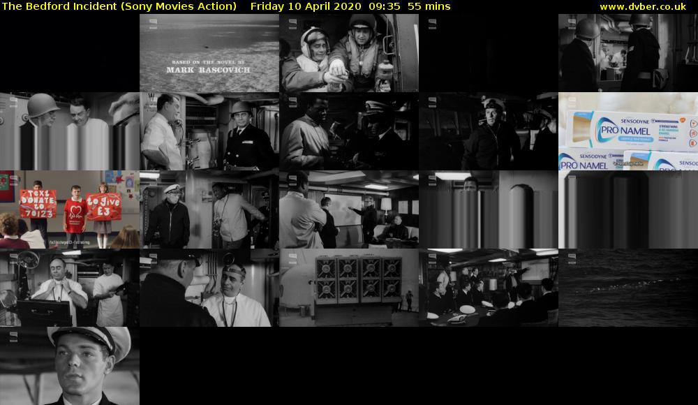 The Bedford Incident (Sony Movies Action) Friday 10 April 2020 09:35 - 10:30