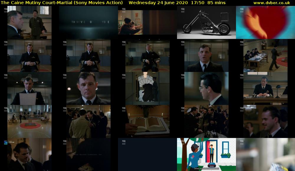 The Caine Mutiny Court-Martial (Sony Movies Action) Wednesday 24 June 2020 17:50 - 19:15