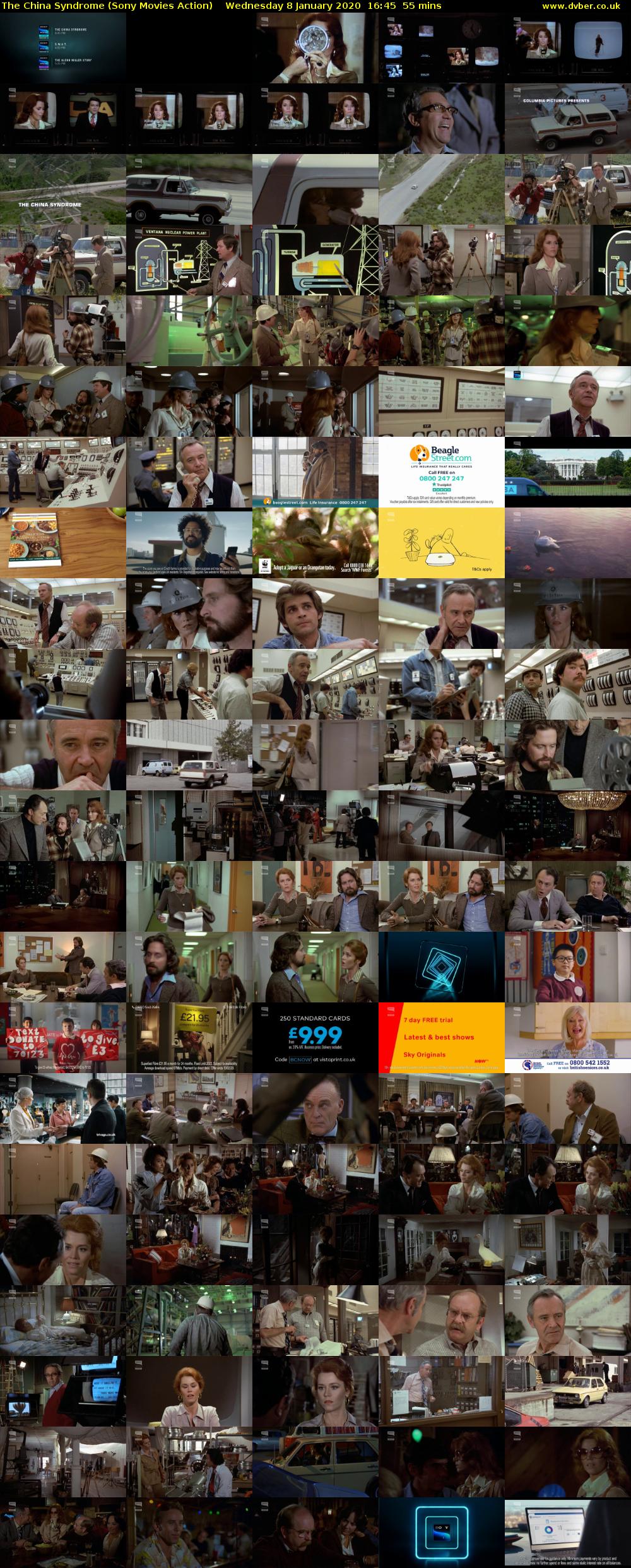 The China Syndrome (Sony Movies Action) Wednesday 8 January 2020 16:45 - 17:40