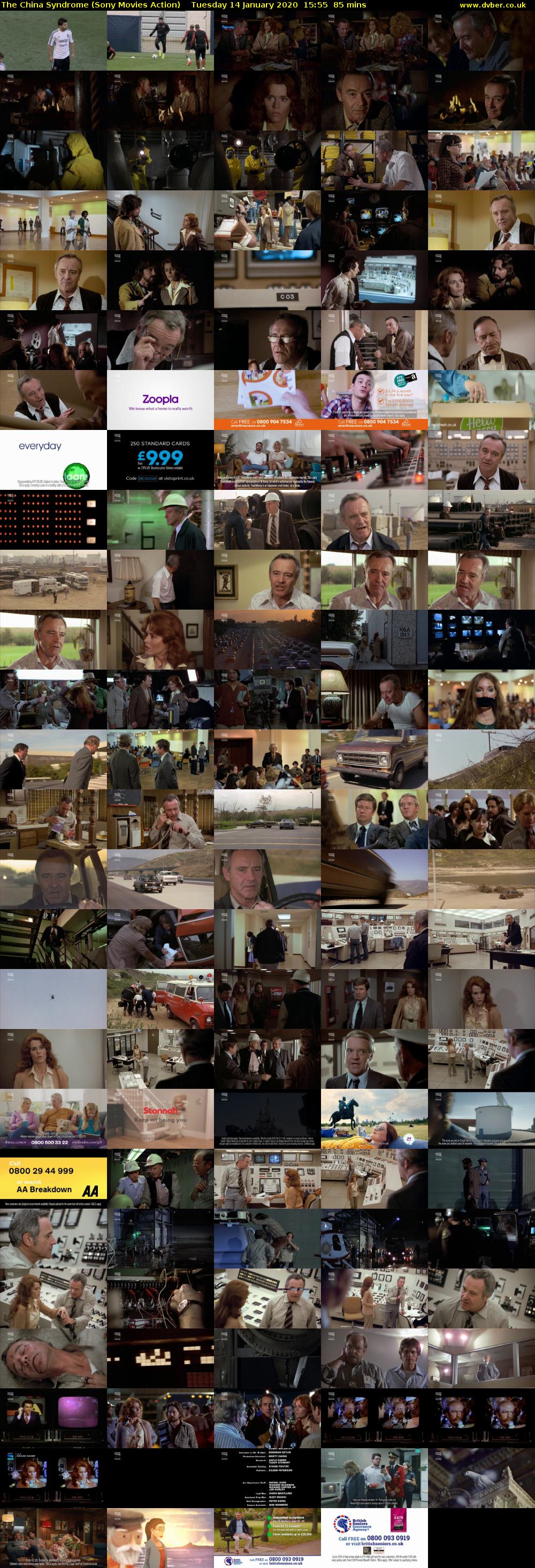 The China Syndrome (Sony Movies Action) Tuesday 14 January 2020 15:55 - 17:20