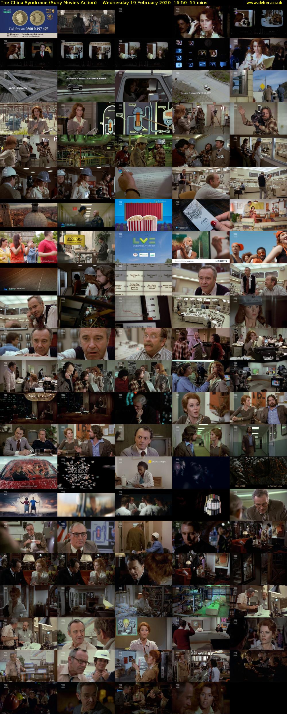 The China Syndrome (Sony Movies Action) Wednesday 19 February 2020 16:50 - 17:45