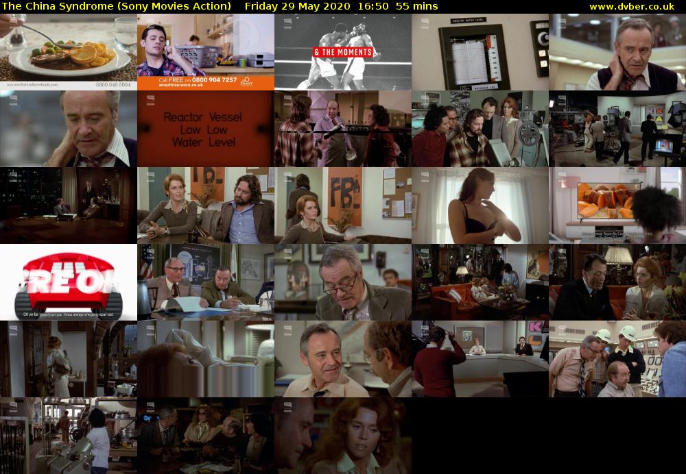 The China Syndrome (Sony Movies Action) Friday 29 May 2020 16:50 - 17:45