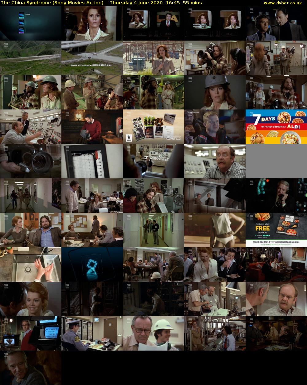 The China Syndrome (Sony Movies Action) Thursday 4 June 2020 16:45 - 17:40