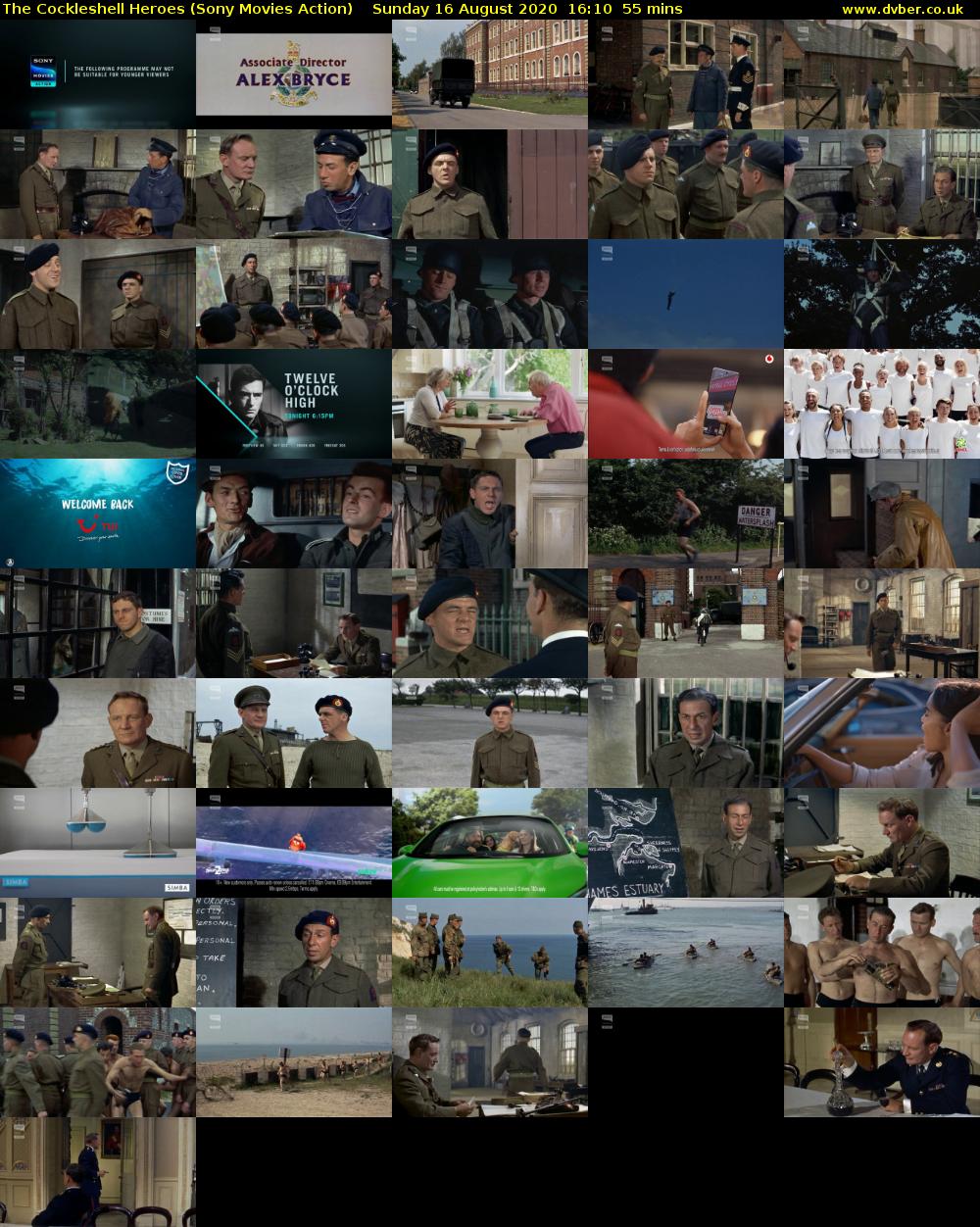 The Cockleshell Heroes (Sony Movies Action) Sunday 16 August 2020 16:10 - 17:05