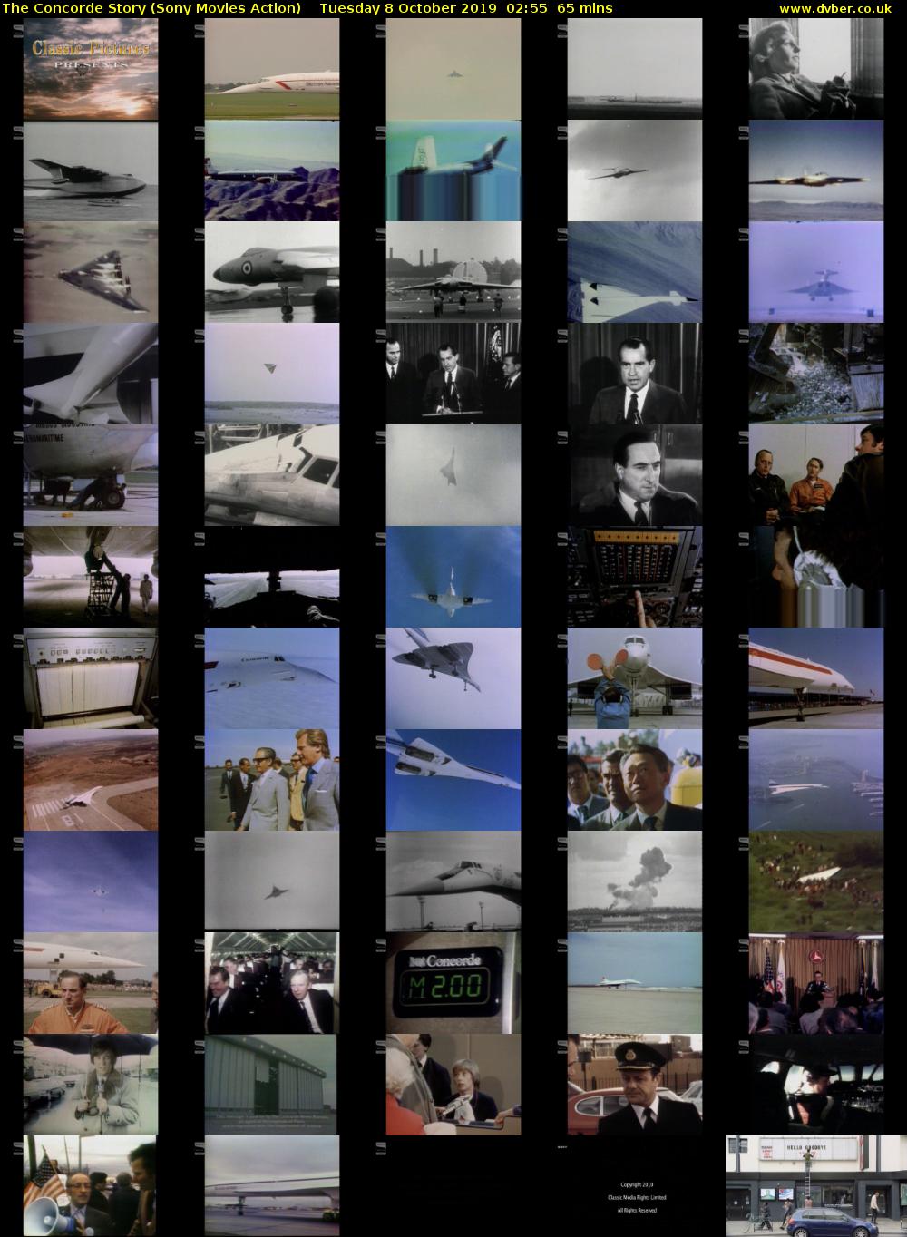 The Concorde Story (Sony Movies Action) Tuesday 8 October 2019 02:55 - 04:00