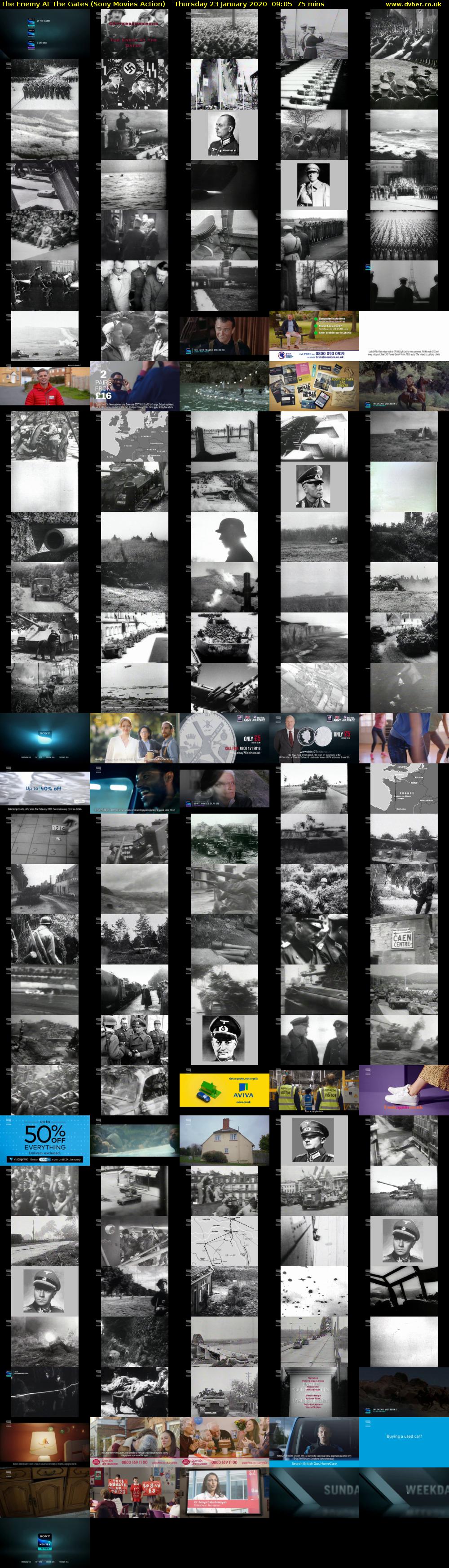 The Enemy At The Gates (Sony Movies Action) Thursday 23 January 2020 09:05 - 10:20