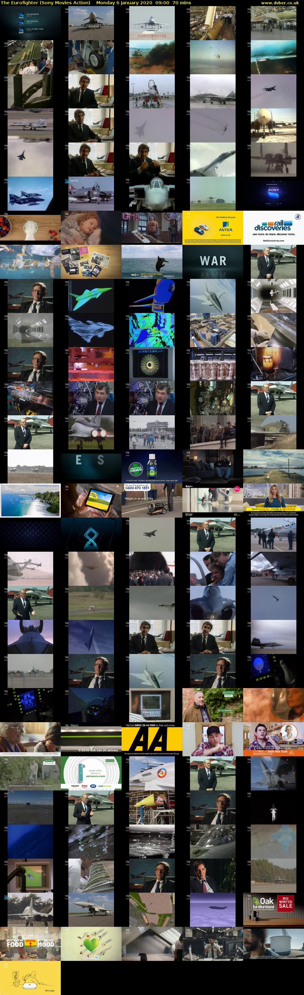 The Eurofighter (Sony Movies Action) Monday 6 January 2020 09:00 - 10:10