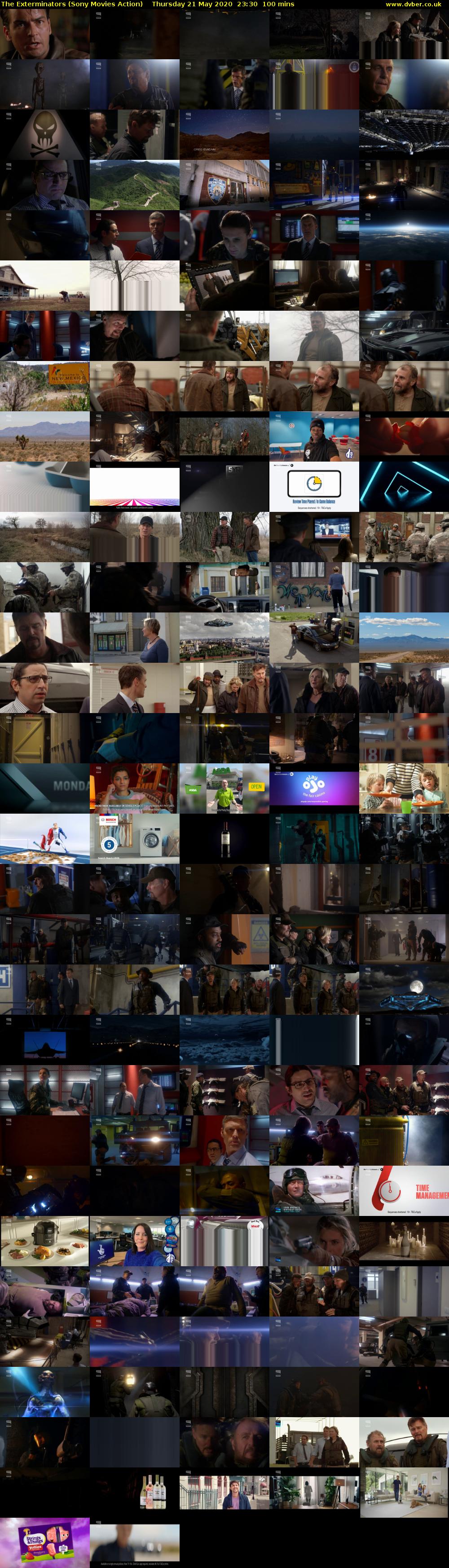 The Exterminators (Sony Movies Action) Thursday 21 May 2020 23:30 - 01:10